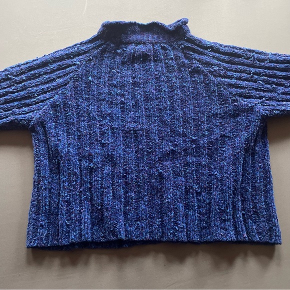 Women’s Large Laura Gayle Multicolor Croptop Sweater - Picture 2 of 5